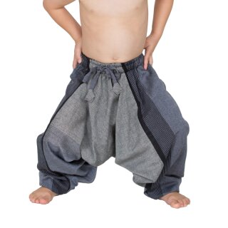 Haremshose fr Babys Sari schwarz 76/82