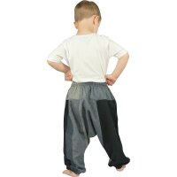 Haremshose für Kinder "Sari" schwarz 128/134
