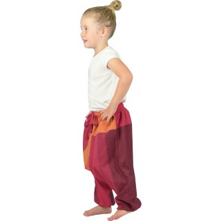 Haremshose fr Kinder Sari rot 86/92