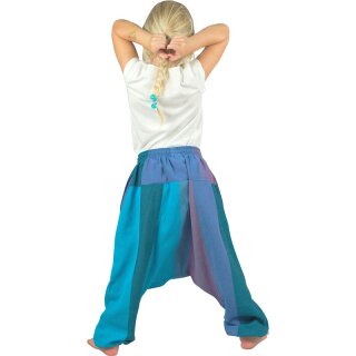 Haremshose fr Kinder Sari trkis 110/116