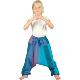 Haremshose fr Kinder Sari trkis 110/116