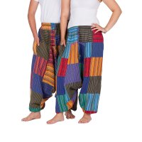 Bunte Aladinhose Patchwork