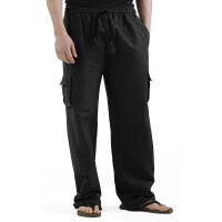 Feste & bequeme Cargohose schwarz M