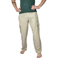 Cargohose dünn natur S