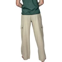 Cargohose dünn natur S