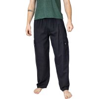 Cargohose dünn schwarz S