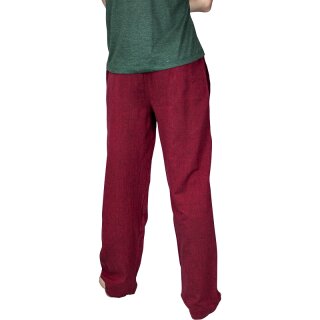 Baumwollhose rot XL