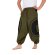 Goa Pluderhose "Om" grün S