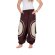 Goa Pluderhose "Om" braun S