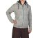 Gerippte Wolljacke "Groove" grau S