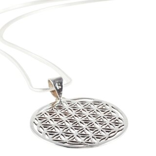 Kreisförmiges Amulett Blume des Lebens
