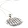 Kreisförmiges Amulett Blume des Lebens