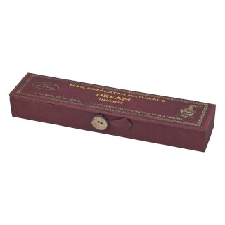 100% Himalayan Naturals Dream Incense **30 Rucherstbchen + Halter**