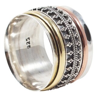 Aufflliger Gebetsring aus Silber 55