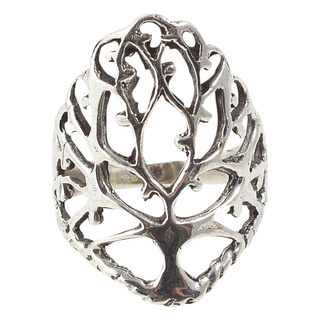 Silber Ring Baum des Lebens 55