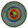 Om Mandala Aufnäher