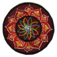 Om Mandala Aufnher bordeaux