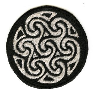 Celtic Aufnher schwarz