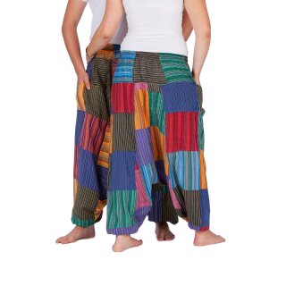 Bunte Aladinhose Patchwork S