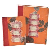 Loktapapier Notizbuch sunrise rot A6