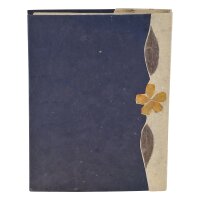 Loktapapier Notizbuch hayfield blau A5