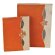 Loktapapier Notizbuch hayfield orange A5