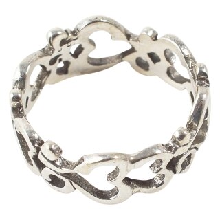 Symbolischer Silber Ring Om 53