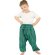 Haremshose für Kinder "Stripe" flaschengrün 140/146