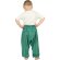 Haremshose für Kinder "Stripe" flaschengrün 140/146