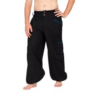 Pumphose "two colours cargo" schwarz M/L