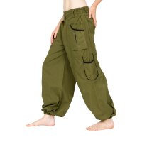 Pumphose "two colours cargo" grün XL