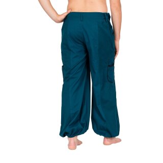 Pumphose "two colours cargo" petrol M/L