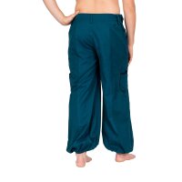 Pumphose "two colours cargo" petrol M/L