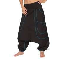 Aladinhose big bags schwarz XL