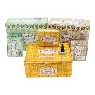 Goloka Dhoop Cones - 10 Räucherkegel