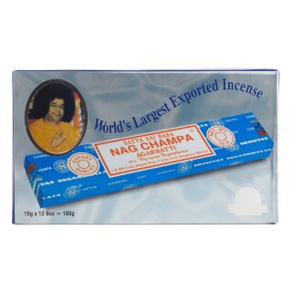 Satya Sai Baba Nagchampa Rucherstbchen 250g