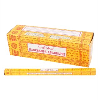 Goloka Nagchampa Agarbathi Rucherstbchen 10g