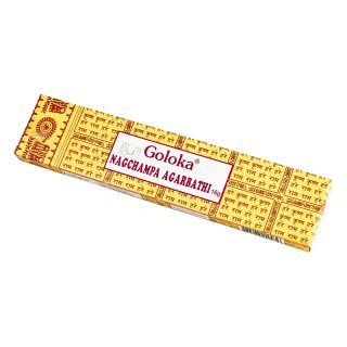 Goloka Nagchampa Agarbathi Rucherstbchen 40g