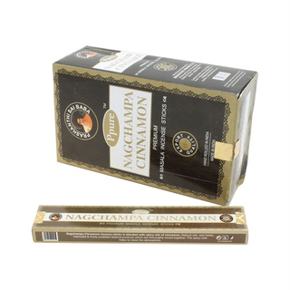 Ppure Nagchampa Premium Masala Incense Sticks - Räucherstäbchen Cinnamon (Zimt) 15g