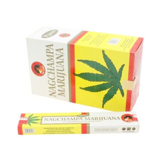 Ppure Nagchampa Premium Masala Incense Sticks - Rucherstbchen Marijuana 15g