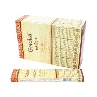 Goloka Masala Sandalwood Incense - Rucherstbchen Chandan (Sandelholz) 15g