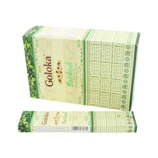 Goloka Masala Incense - Rucherstbchen Patchouli (Patschuli) 15g