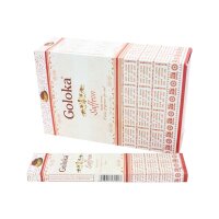 Goloka Masala Incense - Rucherstbchen Saffron (Safran) 15g