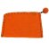 Bestickter Filzgeldbeutel mit verschiedenen Motiven Gebirge orange