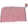 Bestickter Filzgeldbeutel mit verschiedenen Motiven Nepal Fahne rosa