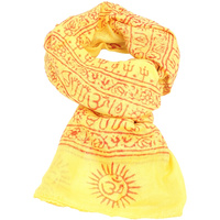 Mantra Schal gelb