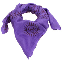 Mantra Kopf- Halstuch violett