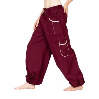 Pumphose "two colours cargo" rot XL