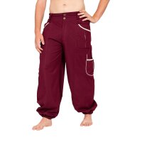 Pumphose "two colours cargo" rot XL