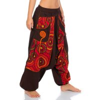 Psy Goa Aladinhose orange M